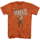 Buckwheat-Buckwheats-Antique Orange Heather Adult S/S T-Shirt - Antique Orange Heather