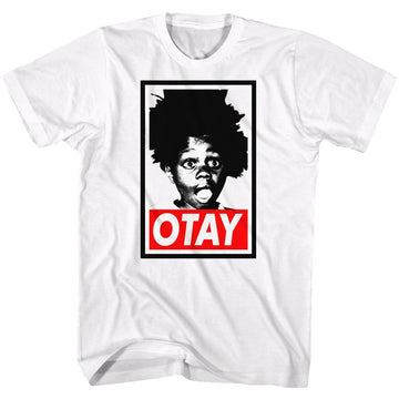 Buckwheat-Otay-White Adult S/S T-Shirt - White