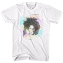 Buckwheat-Abstract-White Adult S/S T-Shirt - White