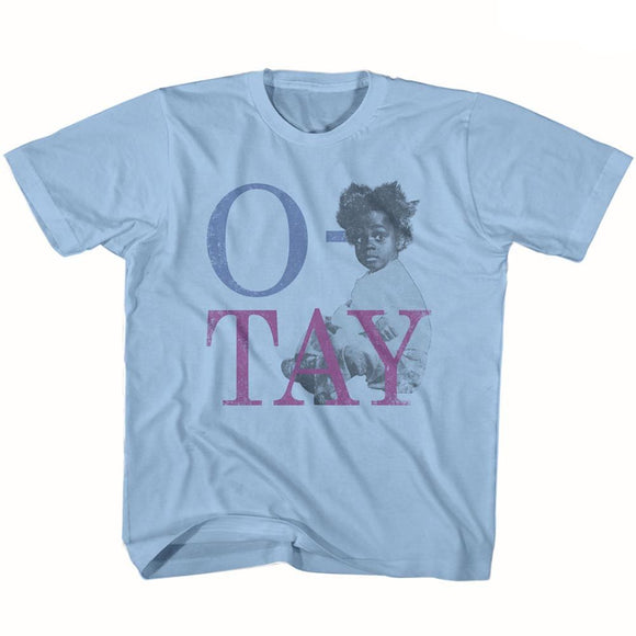 Buckwheat-Mo Otay-Light Blue Youth S/S T-Shirt (7-8) - Light Blue