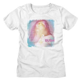 Bush-Rainbows-White Ladies S/S T-Shirt - White