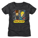 Beavis And Butthead Beavis And Butthead Logos Ladies T-Shirts
