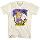 Beavis And Butthead-Stay Groovy-Natural Adult S/S T-Shirt - Natural