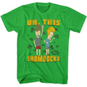 Beavis And Butthead Beavis And Butthead This Shamrocks Adult T-Shirts