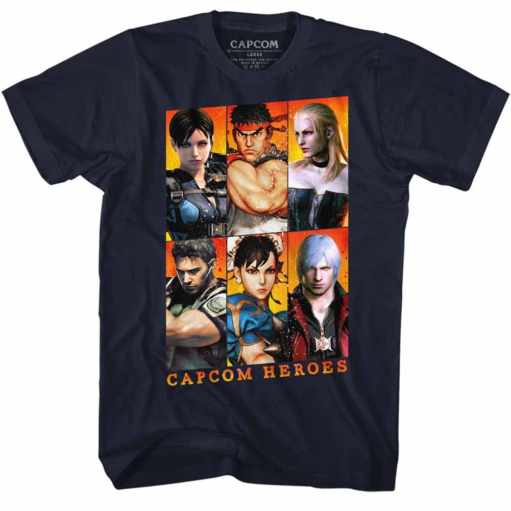 Capcom Gallery Adult T-Shirts