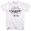Carrie Carrie Title Card Adult T-Shirts