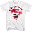Carrie-Carrie Bates Hs Prom 76-White Adult S/S T-Shirt - White