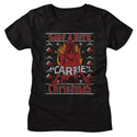 Carrie Carrie A Very Carrie Christmas Ladies T-Shirts