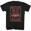 Carrie Carrie A Very Carrie Christmas Adult T-Shirts