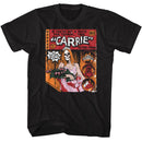 Carrie-Carrie Comic-Black Adult S/S T-Shirt - Black