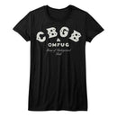 Cbgb-Logo-Black Ladies S/S T-Shirt - Black