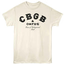 Cbgb-Cbgb Black-Natural Adult S/S T-Shirt - Natural