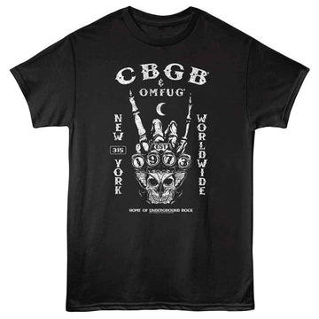 Cbgb-Ny Worldwide-Black Adult S/S T-Shirt - Black