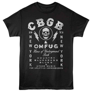 Cbgb-Cbgb-Black Adult S/S T-Shirt - Black