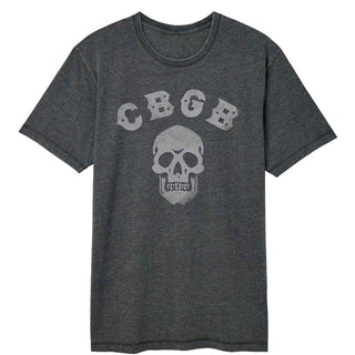 CBGB Logo And Skull Adult T-Shirts