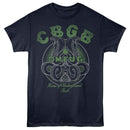 Cbgb-Cbgb Cobras-Navy Adult S/S T-Shirt - Navy