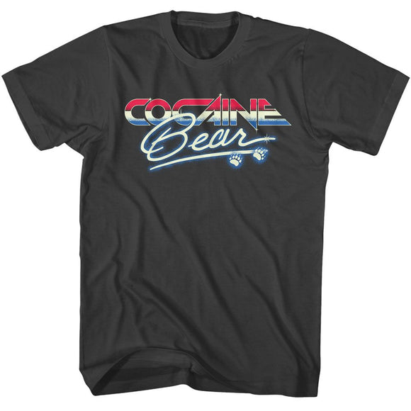 Cocaine Bear Ky-Cocaine Bear Born To Be Wild Cb-Smoke Adult S/S T-Shirt - Smoke