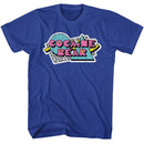Cocaine Bear Ky-Cocaine Bear Saved By The Cb-Royal Adult S/S T-Shirt - Royal