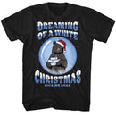 Cocaine Bear Ky-Cocaine Bear Ky Dreaming Of White Xmas-Black Adult S/S T-Shirt - Black