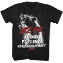 Cocaine Bear-Cocaine Bear Fing Did Cocaine-Black Adult S/S T-Shirt - Black