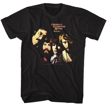 Creedence Clearwater Revival-Pendulum Cover-Black Adult S/S T-Shirt - Black