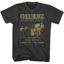 Creedence Clearwater Revival-Cobo Arena-Smoke Adult S/S T-Shirt - Smoke
