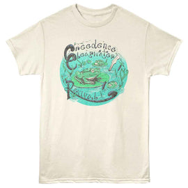 Creedence Clearwater Revival-Ccr Frogs-Natural Adult S/S T-Shirt - Natural