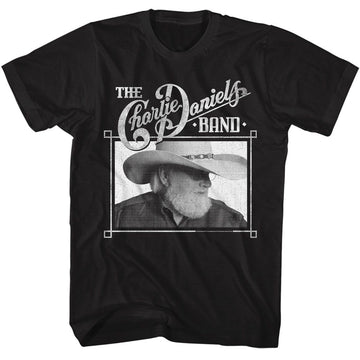 Charlie Daniels Band-Cdb Profile-Black Adult S/S T-Shirt S - Black