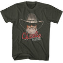 Charlie Daniels Band-Cdb Smiling Charlie-Smoke Adult S/S T-Shirt - Smoke