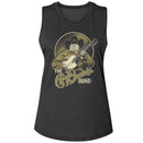Charlie Daniels Band-Cdb Charlie D-Charcoal Ladies Na Muscle Tank-S - Charcoal