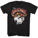 Charlie Daniels Band-Cdb Logo And Fiddlin-Black Adult S/S T-Shirt - Black