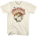 Charlie Daniels Band-Cdb Logo And Fiddlin 2-Natural Adult S/S T-Shirt - Natural