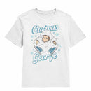 Curious George Christmas White Toddler T-Shirt