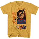 Chucky-Chucky 2 Sides Box-Ginger Adult S/S T-Shirt - Ginger
