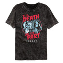 Chucky-Chucky Till Death-Mineral Wash Black Adult S/S T-Shirt - Black