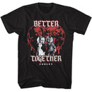 Chucky-Chucky Better Together-Black Adult S/S T-Shirt - Black