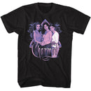 Charmed-Charmed Purple Sisters Photo-Black Adult S/S T-Shirt - Black