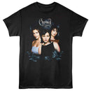 Charmed-Charmed Smoke Sisters-Black Adult S/S T-Shirt - Black