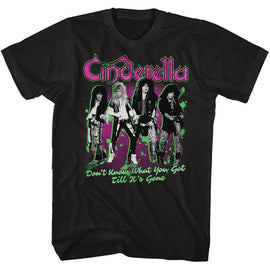 Cinderella-Till Its Gone-Black Adult S/S T-Shirt - Black