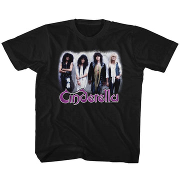Cinderella-The Last Mile-Black Toddler S/S T-Shirt-2T - Black