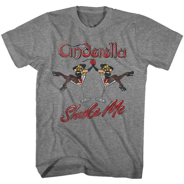 Cinderella-Shake Me Reflect-Graphite Heather Adult S/S T-Shirt - Graphite Heather
