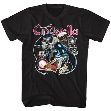 Cinderella-One Way-Black Adult S/S T-Shirt - Black
