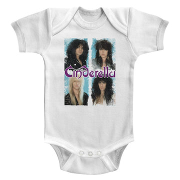 Cinderella-Boxed In-White Infant S/S Bodysuit-24M - White