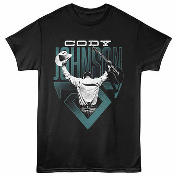 Cody Johnson Leather Deluxe Black Adult T-Shirt