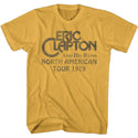 Eric Clapton N. American 79 Adult T-Shirts
