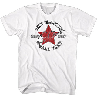 Eric Clapton World Tour Adult T-Shirts