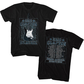 Eric Clapton-Na Europe-Black Adult S/S T-Shirt ***F&B*** - Black