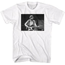 Eric Clapton-Eric Clapton Bw Guitar-White Adult S/S T-Shirt - White
