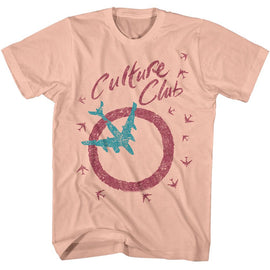 Culture Club-Culture Club Planes-Peach Adult S/S T-Shirt - Peach