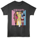 Clueless-Clueless 3 Block Color-Smoke Adult S/S T-Shirt - Smoke